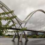 Infinity Bridge cloudy day